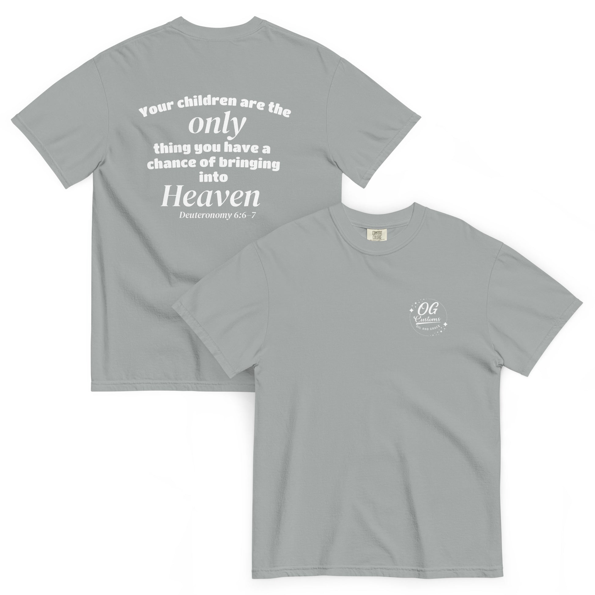 Deuteronomy 6:6–7 T Shirt Design  image 5