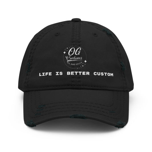 Life is better Custom Dad Hat image 0