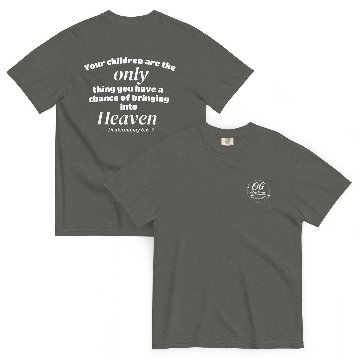 Deuteronomy 6:6–7 T Shirt Design  image 1