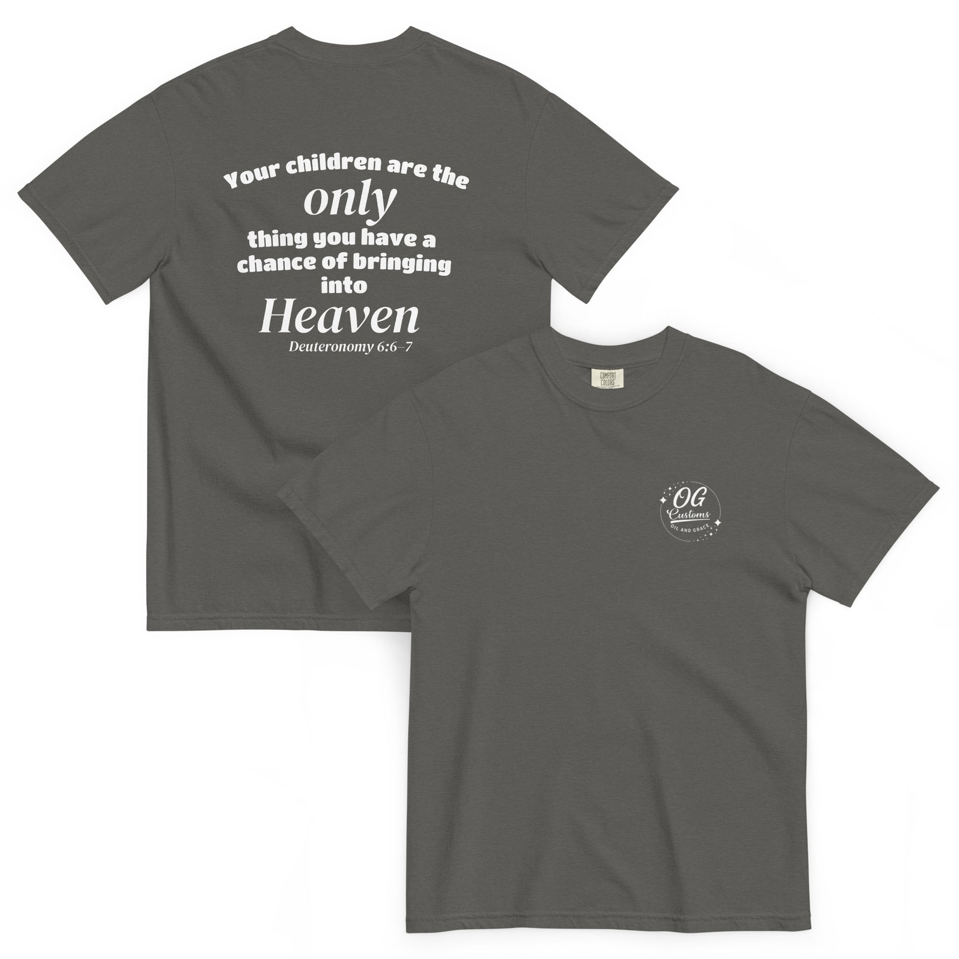 Deuteronomy 6:6–7 T Shirt Design  image 1